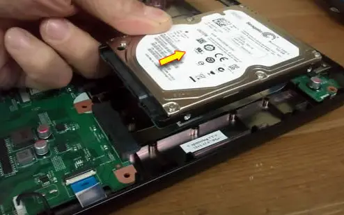 dell laptop drive hard replace notify stepwise techyv