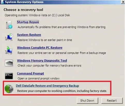 Reset Dell Inspiron Laptop To Factory Settings
