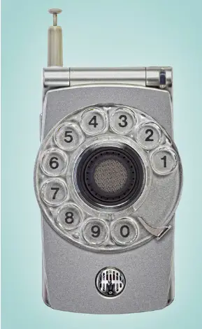 Rotary Cell Phone For Seniors