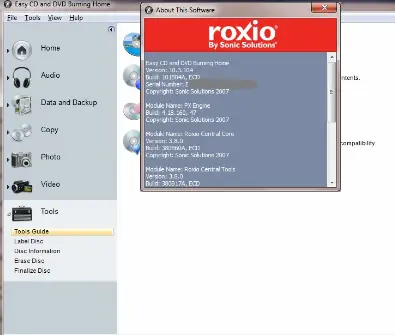 roxio creator 12 version 13.5 update
