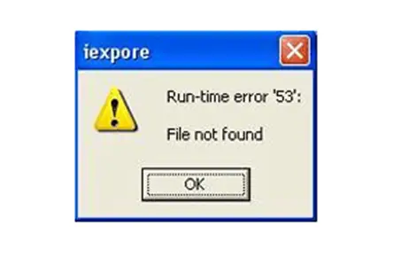 runtime-error-53-file-not-found