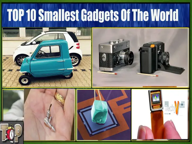 Top 10 Smallest Gadgets Of The World