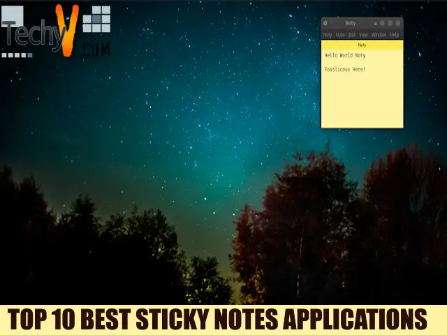 Top 10 Best Sticky Notes Applications