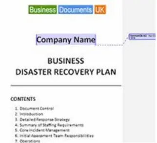 sample-disaster-recovery-plan-template