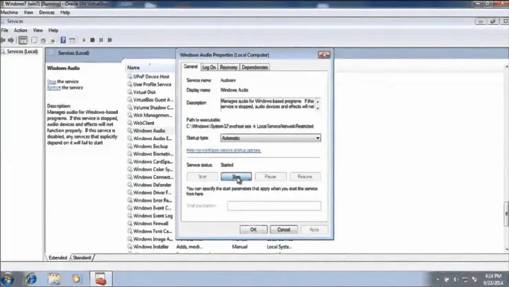 service-control-manager-configuration