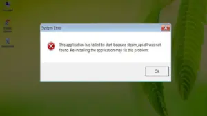steam api dll missing steam api dll missing