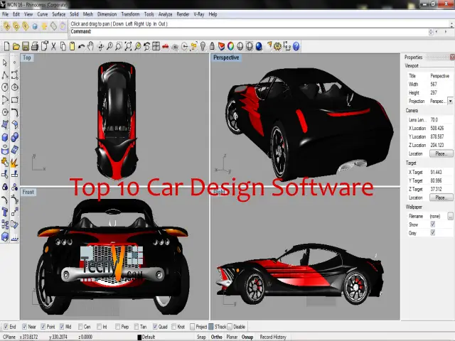 Top 10 Car Design Software