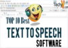 Top Ten Best Text To Speech Software