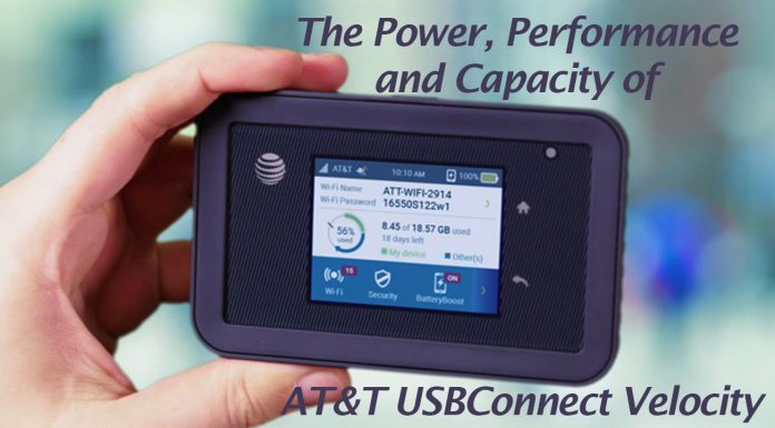 The Power, Performance and Capacity of AT&T USBConnect Velocity