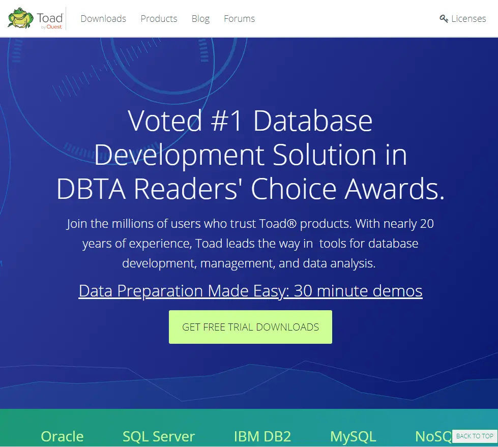 toad database browser toad database browser