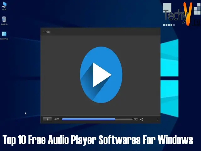 Top 10 Free Audio Player Softwares For Windows