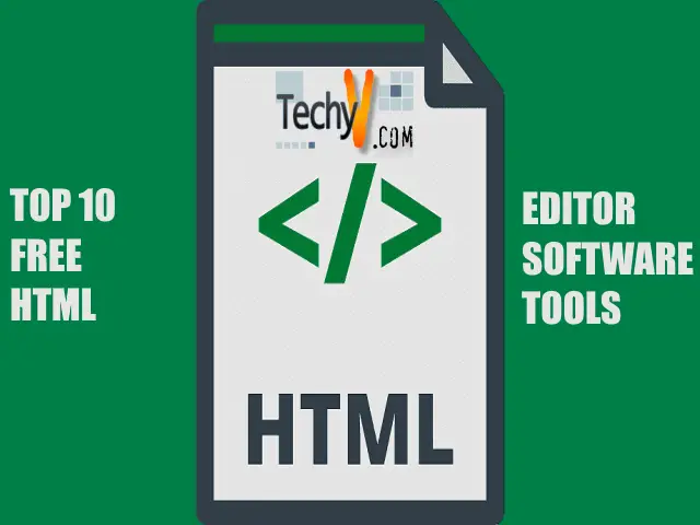 Top 10 Free HTML Editor Software Tools