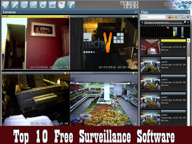 Top 10 Free Surveillance Software