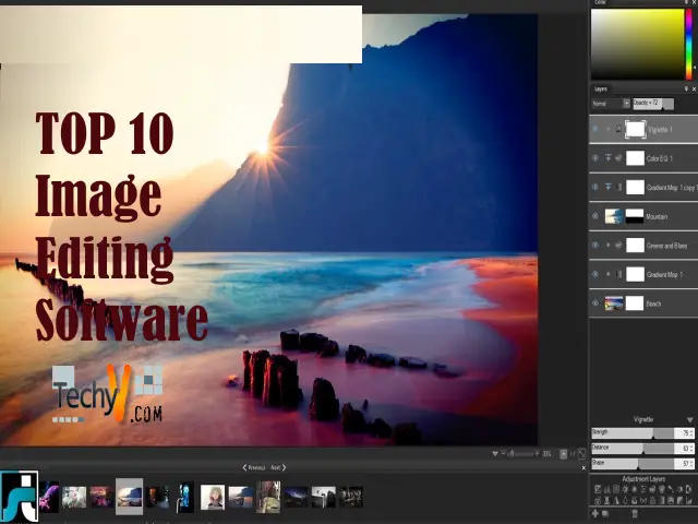 Top 10 Image Editing Softwares