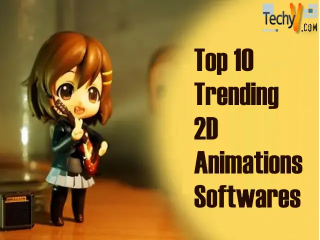 Top 10 Trending 2D Animations Softwares 