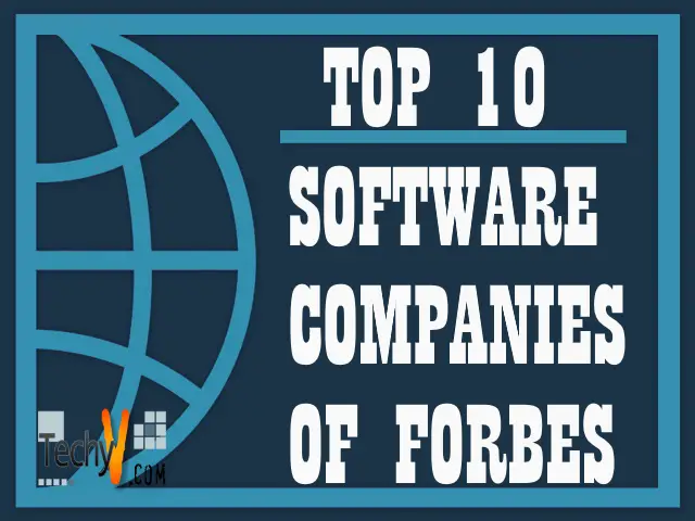 Top10 Software Companies Of Forbes