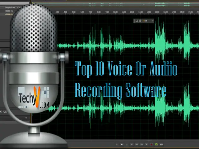 Top 10 Voice Or Audio Recording Software Tool