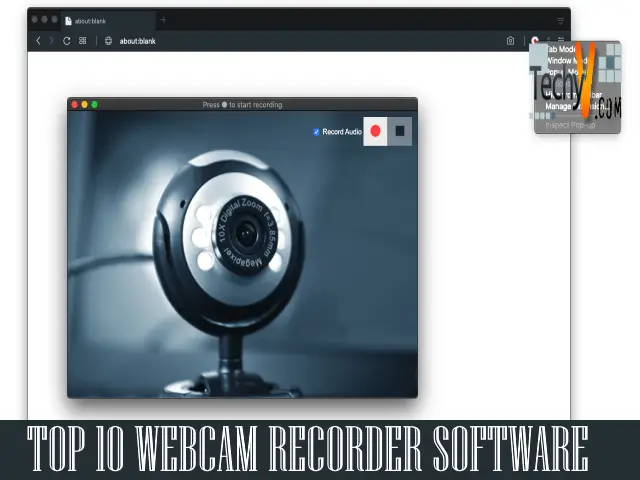 Top 10 Webcam Recorder Software Tool