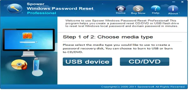 microsoft windows 10 password reset tool