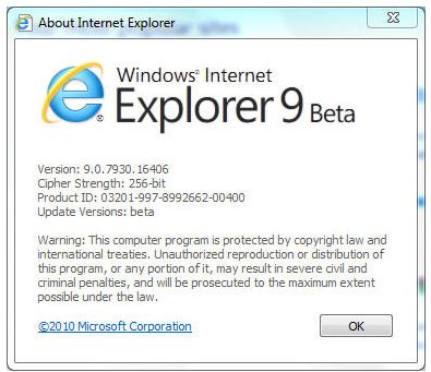 how to update internet explorer version