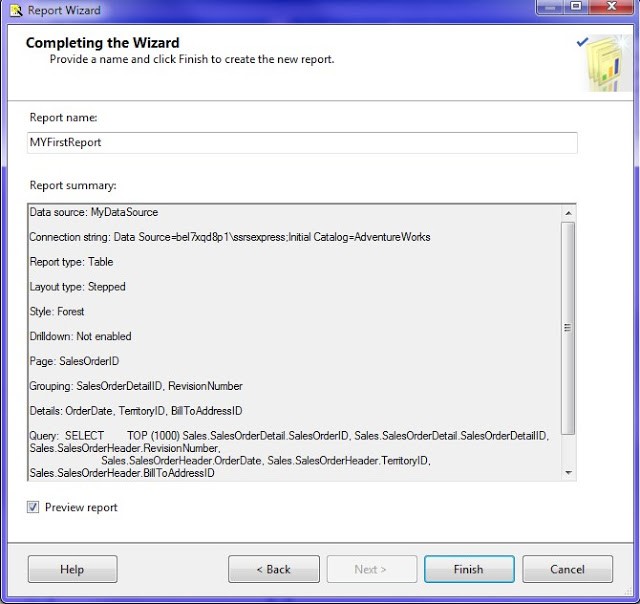 What Are The Steps To Create My First Microsoft SQL Server Reporting ...