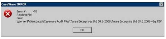 Brief About The Steps For Caseware Error 70 In Stepwise. - Techyv.com