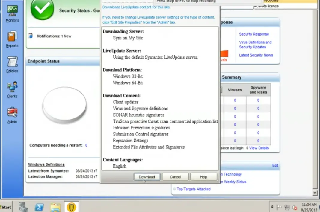 symantec endpoint protection definitions symantec endpoint protection definitions