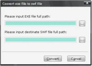 convert exe file