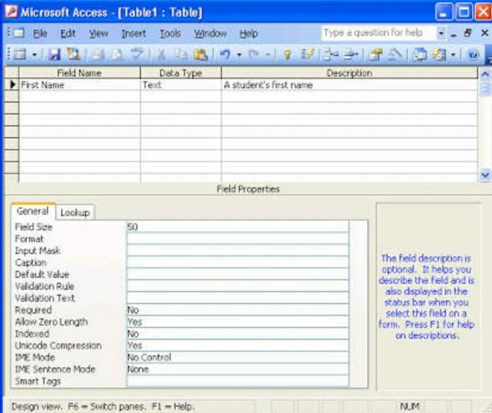 Steps To Create A Table In MS Access Listed - Techyv.com