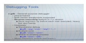 debugging tools