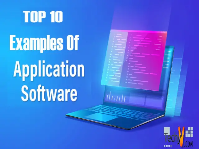 Top 10 Examples Of Application Software - Techyv.com