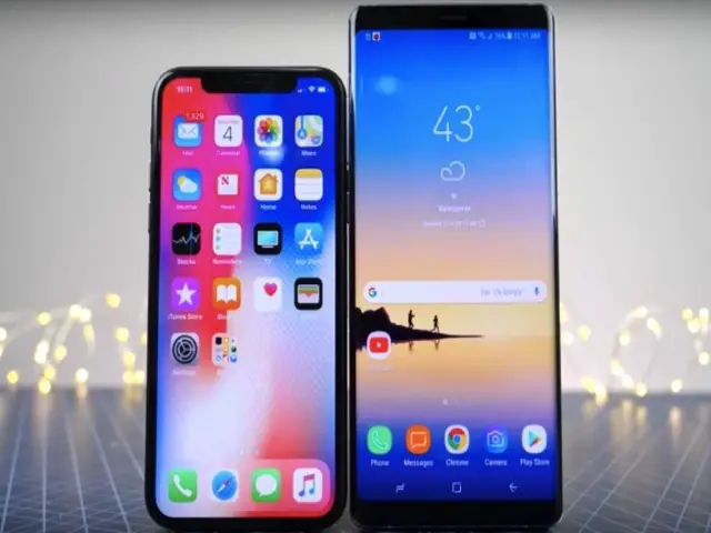 IPhone X VS Galaxy Note 9