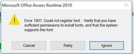 what is ms access runtime
