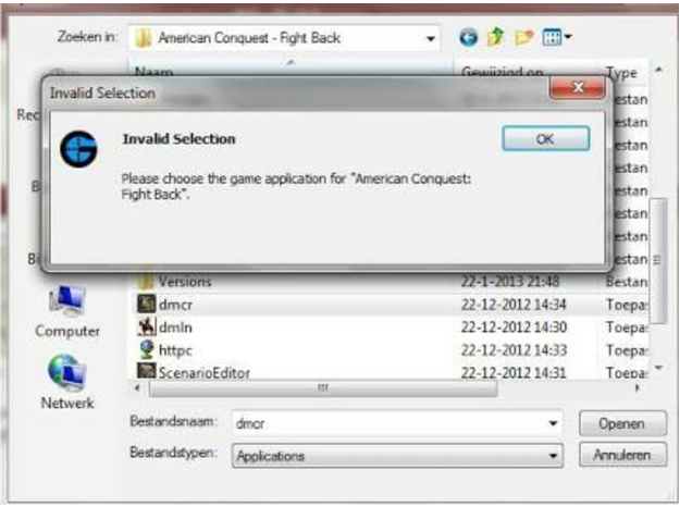 Error Gameranger Please Choose The Game Application Fixes - Techyv.com