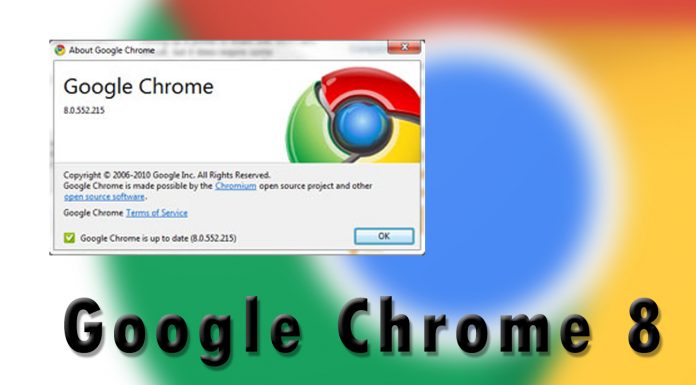 Keep Up With the New Google Chrome 8