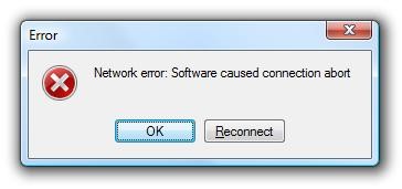 Explain Network Error Software Caused Connection Abort FileZilla ...
