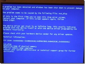 nv4_disp dll error message fix