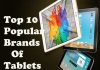 Top 10 Popular Brands Of Tablets