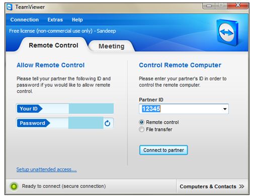 teamviewer account assignment vs manage this device
