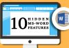 Ten Hidden Microsoft Word Features