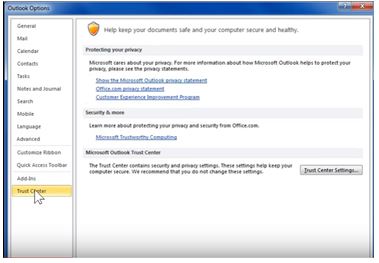 how to encrypt on outlook 2017
