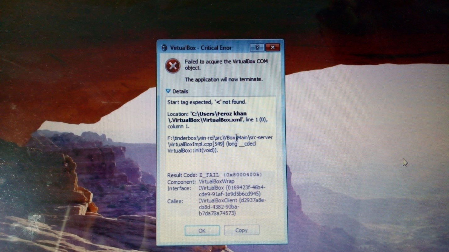 Learn To Fix VirtualBox 0x80004005 Error