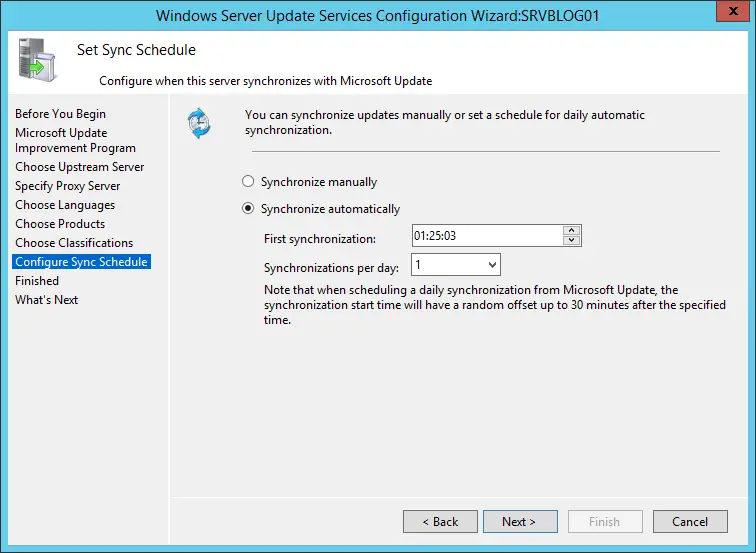 windows server cmd update time