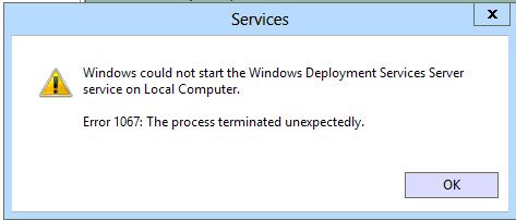 service error 1067 windows 10