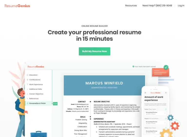 best free resume maker websites