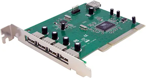 7-port PCI USB card adapter