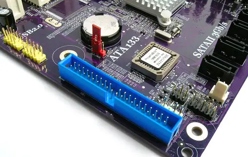 ATA and SATA ports