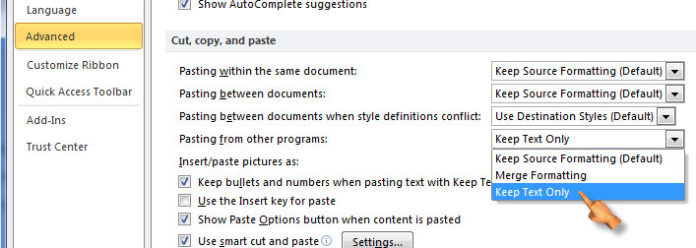 how to get rid of source formatting in word how to get rid of source formatting in word