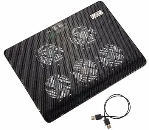 Cooling pad for laptop or notebook