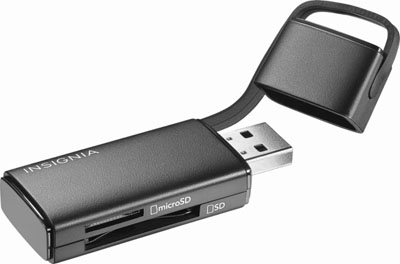 Insignia USB 3.0 Memory Card Reader
